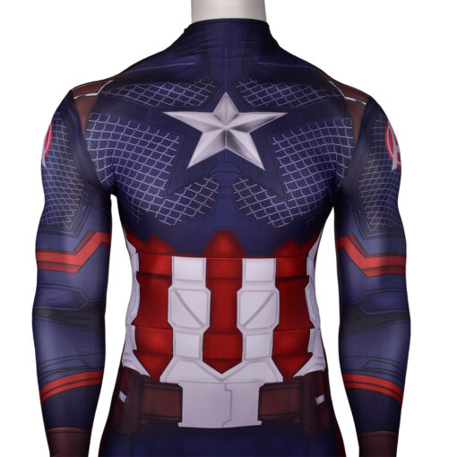 The Avengers Captain America Bodysuit Cosplay Costume