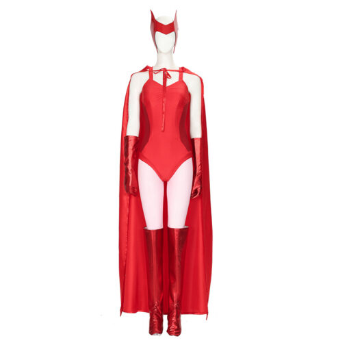 The Avengers Wanda Maximoff Bodysuit Cosplay Costume