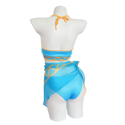 The Legend of Zelda Princess Zelda Swimsuit Cosplay Costume