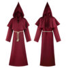 Bleach Monk Red Color Cosplay Costume