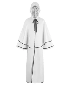 Bleach Monk White Color Cloak Cosplay Costume