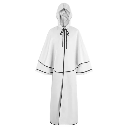 Bleach Monk White Color Cloak Cosplay Costume