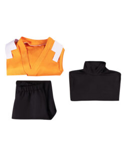 Bleach Shihouin Yoruichi Long Sleeve Cosplay Costume