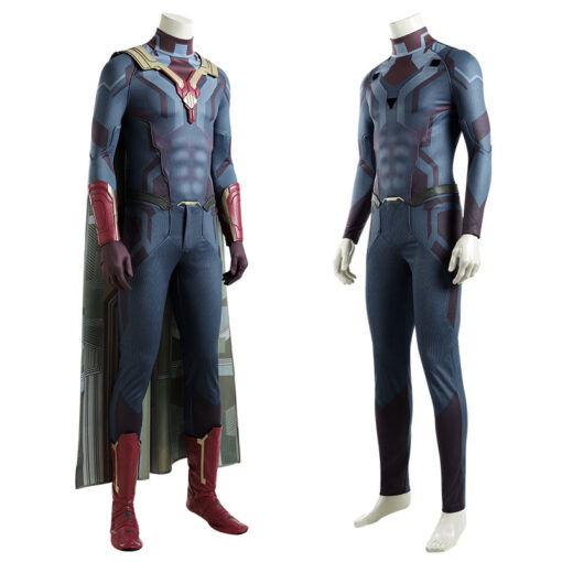 Wanda Vision Men Vision Cosplay Costume