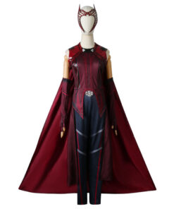 Wanda Vision Scarlet Witch Cosplay Costume