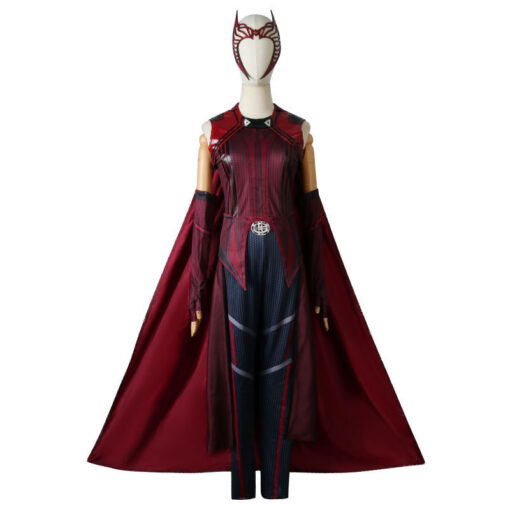 Wanda Vision Scarlet Witch Cosplay Costume