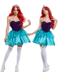 The Little Mermaid Princess Ariel Skirt Cosplay Costume