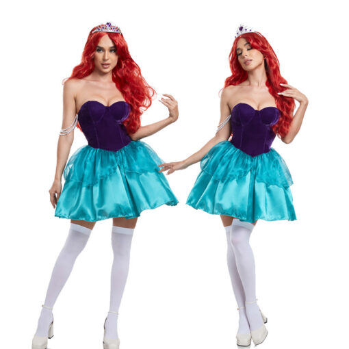 The Little Mermaid Princess Ariel Skirt Cosplay Costume