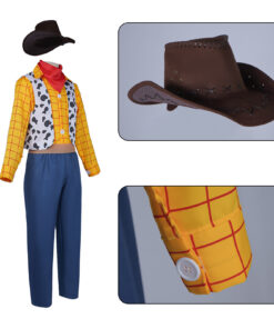 Toy Story Sheriff Woody Pride Cosplay Costume