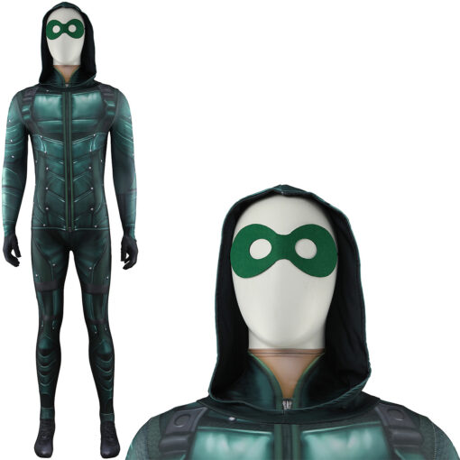 Green Arrow Prometheus Jumpsuit Cosplay Costume