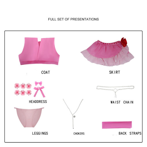 Final Fantasy Aerith Gainsborough Swimsuit Cosplay Costume