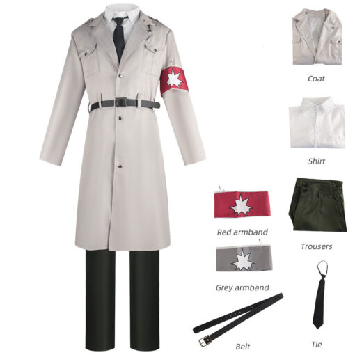 Attack On Titan Marley Cosplay Costume