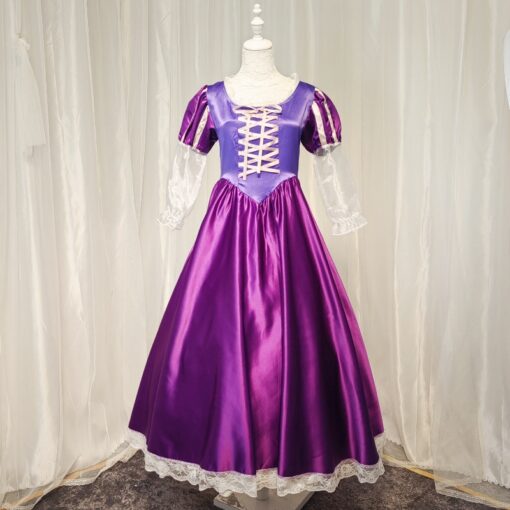 Tangled Rapunzel Dress Cosplay Costume