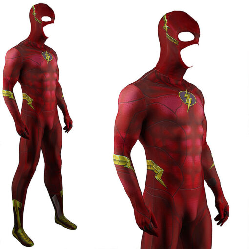 The Flash Barry Allen Bodysuit Cosplay Costume