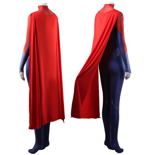 The Flash Superman Female Bodysuit Cosplay Costume