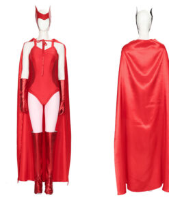 The Avengers Wanda Maximoff Bodysuit Cosplay Costume