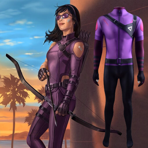 Hawkeye Kate Bishop Jumpsuit Cosplay Costume