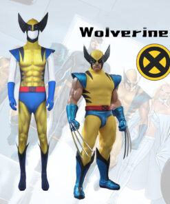 X-Men Wolverine James Logan Howlett Cosplay Costume