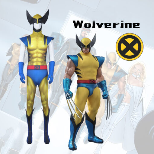 X-Men Wolverine James Logan Howlett Cosplay Costume