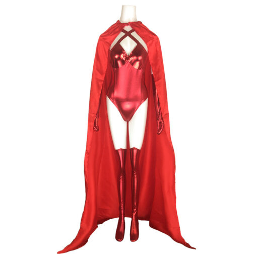 Wanda Vision Scarlet Witch Cosplay Costume