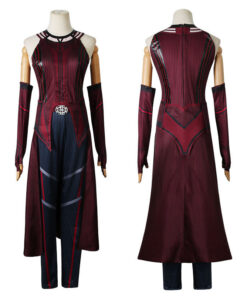 Wanda Vision Scarlet Witch Cosplay Costume