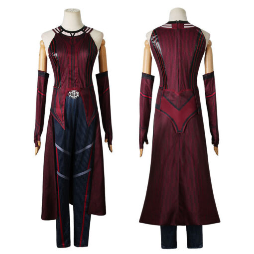 Wanda Vision Scarlet Witch Cosplay Costume