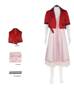 Final Fantasy Aerith Gainsborough Cosplay Costume