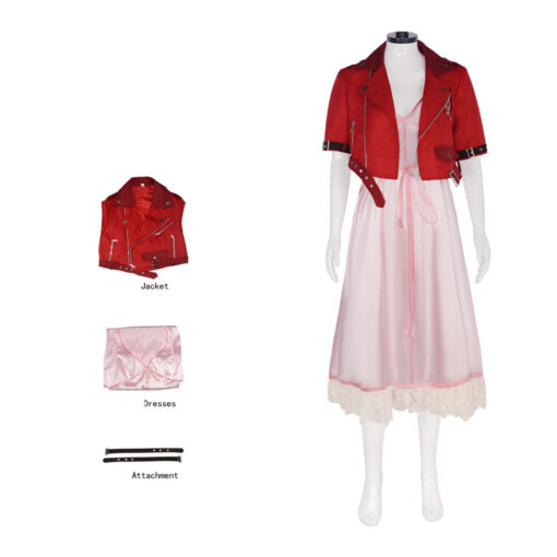 Final Fantasy Aerith Gainsborough Cosplay Costume