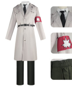 Attack On Titan Marley Cosplay Costume