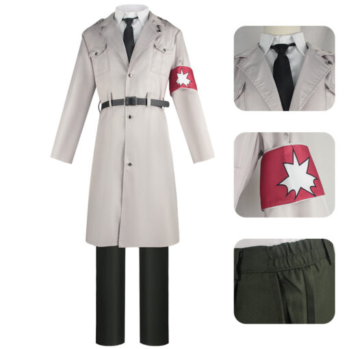 Attack On Titan Marley Cosplay Costume