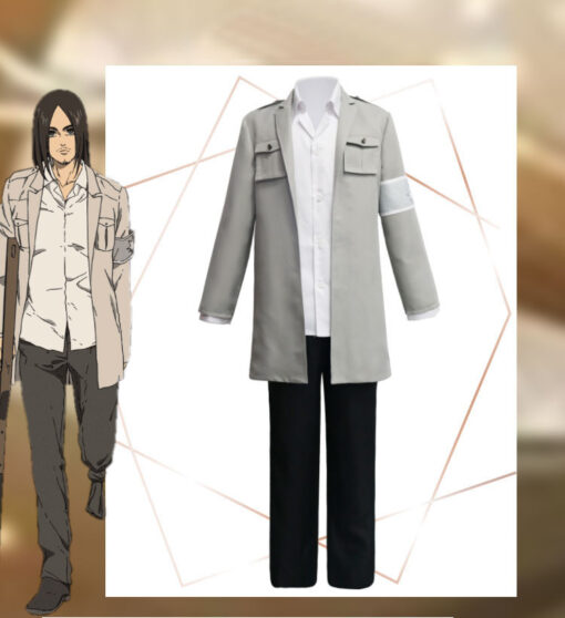 Attack On Titan Eren Yeager Cosplay Costume