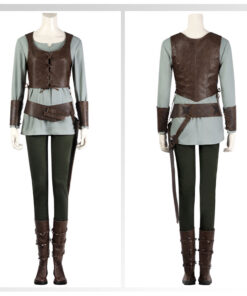 The Witcher Lady of Space and Time Ciri Cosplay Costume