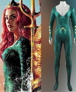 Aquaman Mera Bodysuit Cosplay Costume