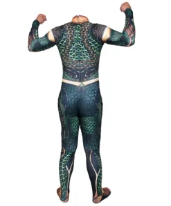 Aquaman Green Bodysuit Cosplay Costume