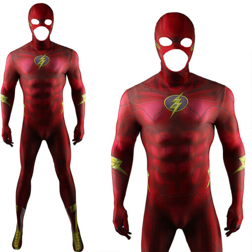 The Flash Barry Allen Bodysuit Cosplay Costume