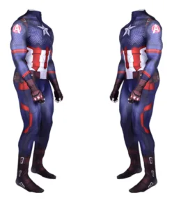 The Avengers Captain America Bodysuit Cosplay Costume