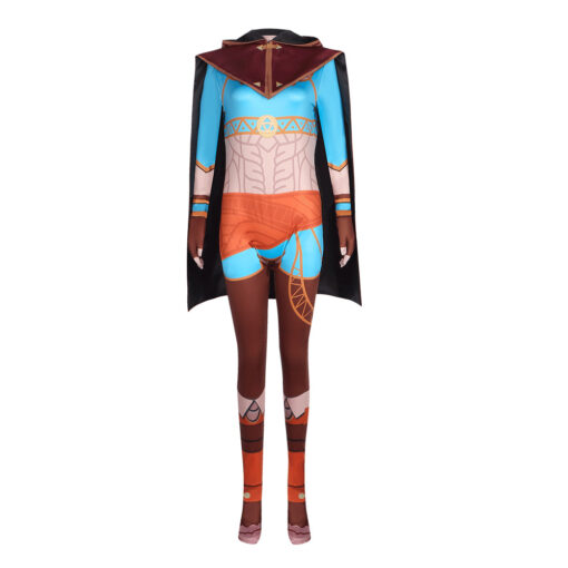 The Legend of Zelda Link Bodysuit Cloak Cosplay Costume