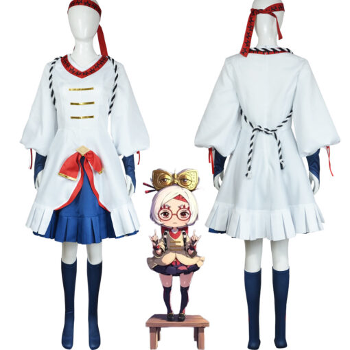 The Legend of Zelda Tears of the Kingdom Purah Cosplay Costume