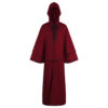 Bleach Monk Red Color Cloak Cosplay Costume