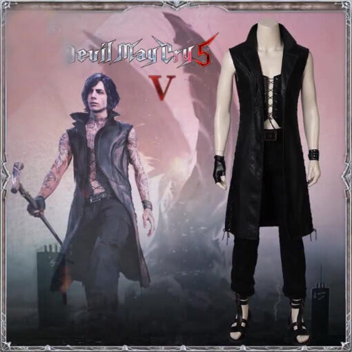 Devil May Cry Dante V Cosplay Costume