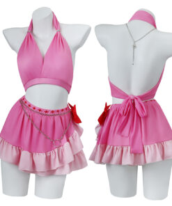 Final Fantasy Aerith Gainsborough Swimsuit Cosplay Costume