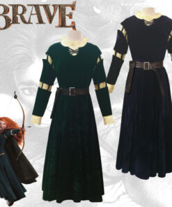 Brave Merida Dress Cosplay Costume