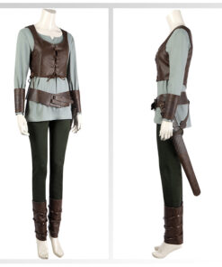 The Witcher Lady of Space and Time Ciri Cosplay Costume