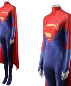 The Flash Superman Female Bodysuit Cosplay Costume