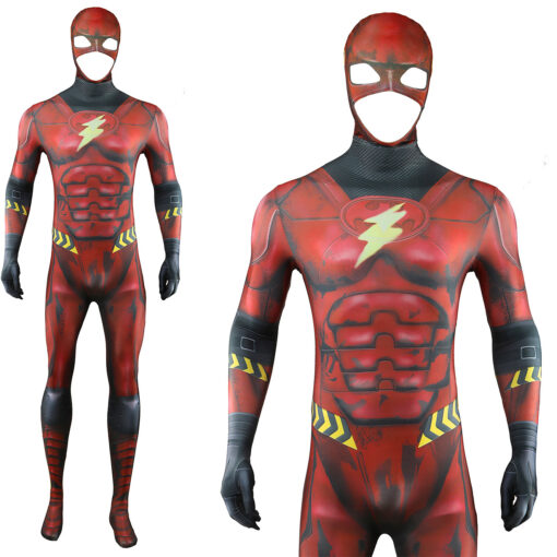 The Flash Barry Allen Bodysuit Cosplay Costume