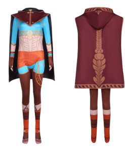 The Legend of Zelda Link Bodysuit Cloak Cosplay Costume