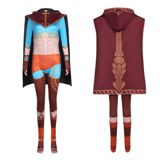 The Legend of Zelda Link Bodysuit Cloak Cosplay Costume