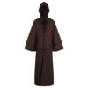 Bleach Monk Brown Color Cloak Cosplay Costume