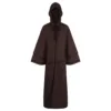 Bleach Monk Brown Color Cloak Cosplay Costume