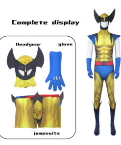 X-Men Wolverine James Logan Howlett Cosplay Costume